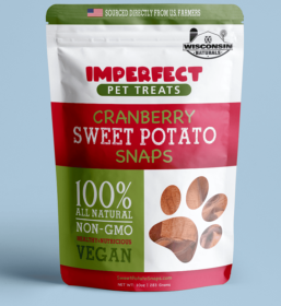 Sweet Potato Snaps (Option: Cranberry Sweet Potato, size: 10Oz)