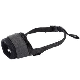 Pet Dog Muzzle Mask Adjustable Dog Mouth Cover with Breathable Mesh Adjustable at Neck Snout for Anti Biting Barking Chewing (Option: uzzleL)