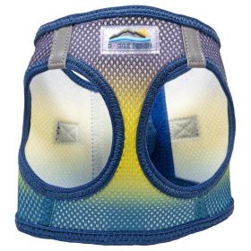 American River Choke Free Dog Harness Ombre Collection (Color: Cosmic Splash, size: X-Large)